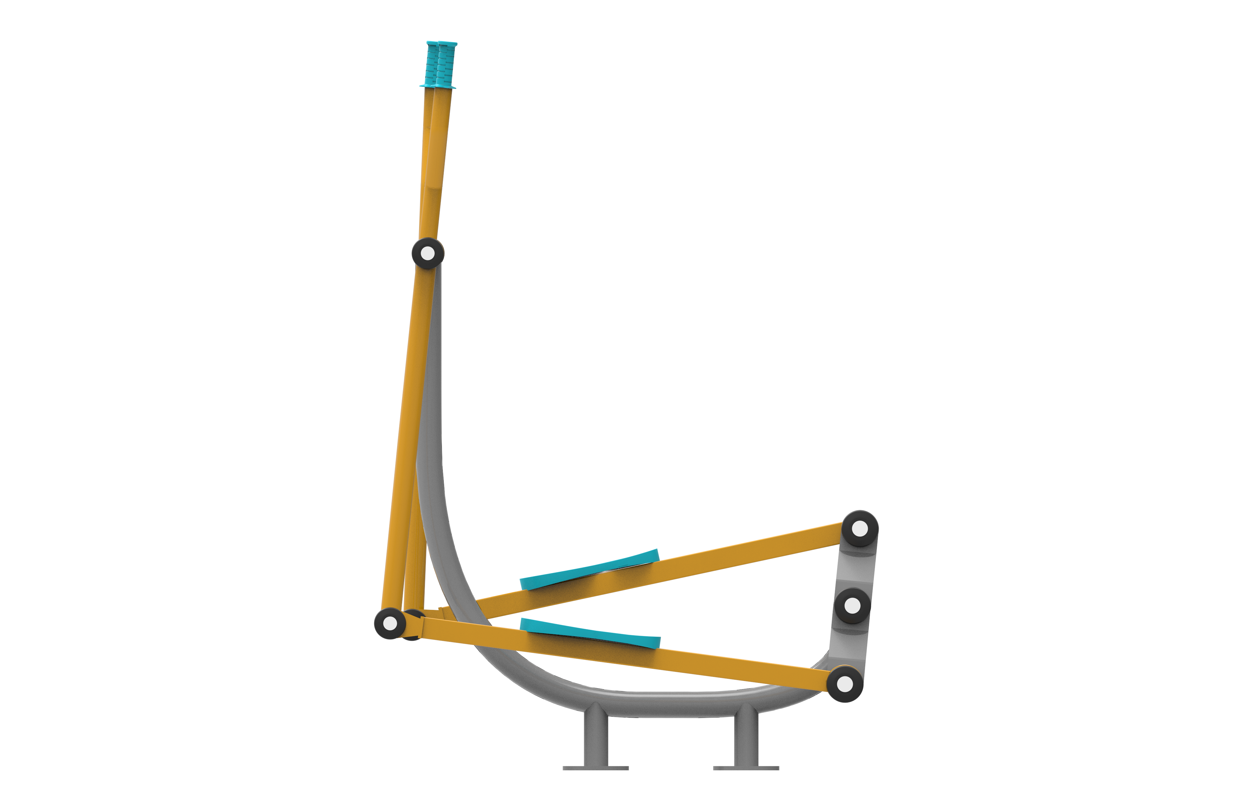Eliptik Bisiklet Aleti KLF-10 | Dış Mekan Spor Aletleri | Erse Kent Mobilyaları